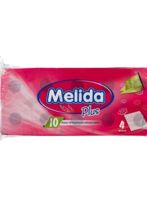 2025/12/1000001785.jpg Χαρτί υγείας 4 φύλλο Melida 10 ρολά 120gr
