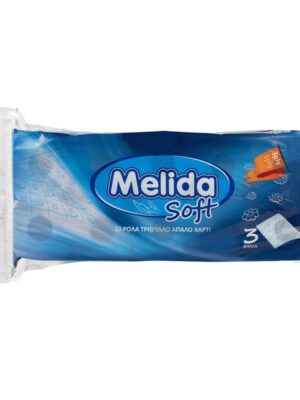2025/12/1000001786.jpg Χαρτί υγείας 3 φύλλο Melida 10 ρολά 120gr