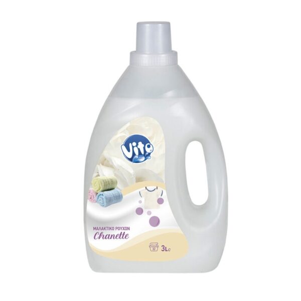 Μαλακτικό ρούχων Vito με άρωμα Chanette 3Lt