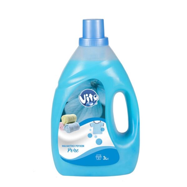 Μαλακτικό ρούχων Vito με άρωμα Pure 3Lt