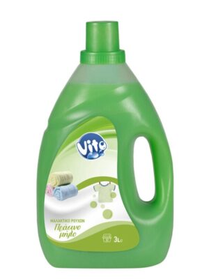 Μαλακτικό ρούχων Vito με άρωμα πράσινο μήλο 3Lt
