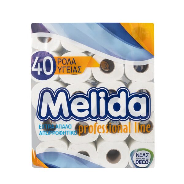 Χαρτί υγείας Melida 40 ρολά δίφυλλο