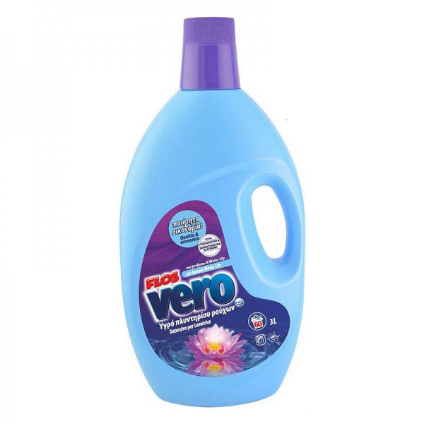 Υγρο πλυντηρίου ρούχων Flos Vero Water Lily 3Lt 60Μεζ