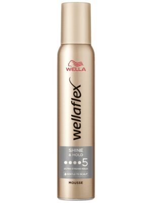 Αφρός μαλλιών Wellaflex Shine&Hold N.5 200ml