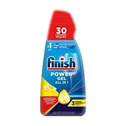 FINISH GEL ALL IN 1-ΥΓΡΟ ΠΛΥΝΤΗΡΙΟΥ ΠΙΑΤΩΝ 600ml - (LEMON)