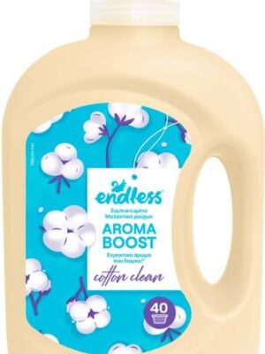 ENDLESS ΣΥΜΠΥΚΝΩΜΕΝΟ ΜΑΛΑΚΤΙΚΟ 2LT AROMA BOOST COTTON CLEAN
