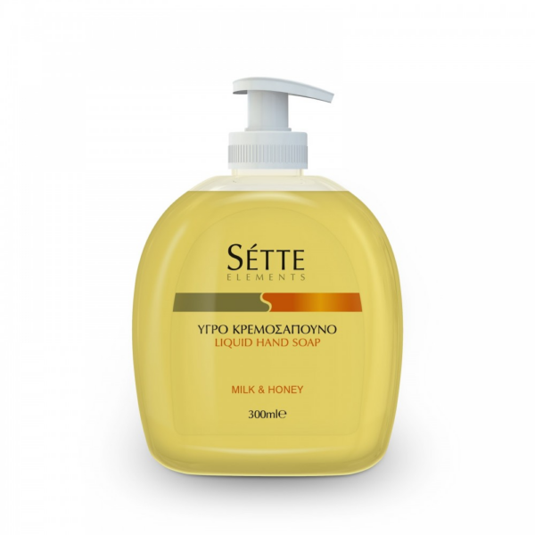 Κρεμοσάπουνο SETTE Milk & Honey Αντλία 300ml