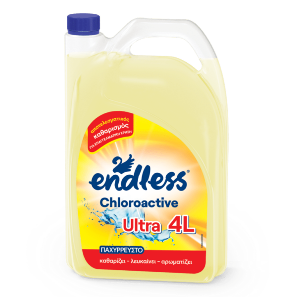Παχύρρευστη χλωρίνη Endless 4Lt